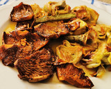 Foto del paso 4 de la receta: Setas con Alcachofas al ajillo