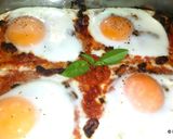 Une image de l'étape 4 de Gratin de polenta à la sauce Arrabiata.