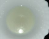 A picture of step 1 of Vanilla fruit Custard.