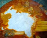 A picture of step 8 of Mutton paya seashore style.