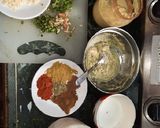 A picture of step 11 of Murgh Musallam.