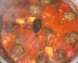 Foto del paso 3 de la receta: Fideos codito con albóndigas😋
