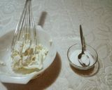 A picture of step 3 of No Bake Fresh Strawberry Cheesecake.