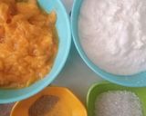 A picture of step 1 of Mango Lassi.