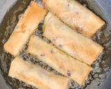 Foto langkah ke 5 dari resep Lumia Pisang Ubi / Banana Ube Turon.