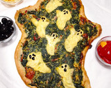 Foto del paso 9 de la receta: Tarta fantasma de acelga y bacon 👻👻👻