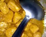 A picture of step 3 of Chicken Tikka shawarma.