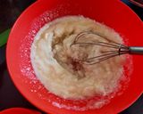 A picture of step 1 of Tutti-Frutti Cake.