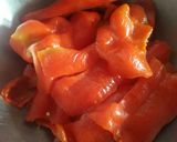صورة لخطوة 1 من وصفة هريسة الفلفل الاحمر 🌶🌶🌶