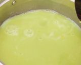 Foto langkah ke 1 dari resep Puding Lumut Pandan Coklat no Susu.