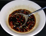Hình bước làm 3 của món Miến Trộn Chay Kiểu Thái