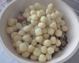 Foto del paso 2 de la receta Ñoquis de mar y tierra