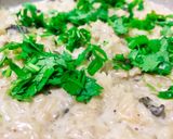 Foto del paso 4 de la receta: Risotto al fungui con crema de leche con un toque de Merkén 🇨🇱