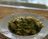 Foto del paso 5 de la receta: Pasta con salsa de queso, espinacas y pollo