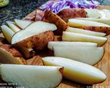 Foto del paso 1 de la receta: PAPAS🥔Al Horno con Muslos🍗de Pollo (Rustidera)...!😍