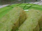 Cake tape ketan hijau kukus moist