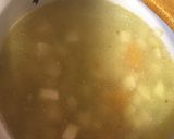 Karalábé krémleves recept fázis 3 fotója