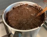 A picture of step 3 of Nani’s fudge.