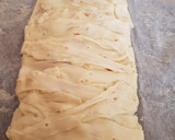 Foto del paso 6 de la receta: Hojaldre con queso de cabra, membrillo, jamón y semillas