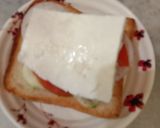 A picture of step 2 of Paneer Sandwich.