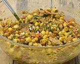 A picture of step 1 of Mango Corn Bhel.