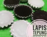 Foto langkah ke 6 dari resep Lapis Tepung Beras Mini.