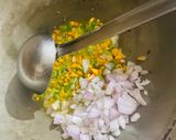 A picture of step 4 of Masala oats.