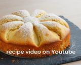 A picture of step 1 of Apple Almond Cake.