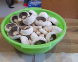Foto del paso 1 de la receta: Revuelto de champiñones con jamón