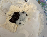 Foto langkah ke 2 dari resep Fluffy Pancake Choco.