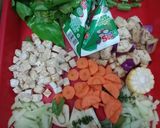 Foto langkah ke 1 dari resep Sayur lodeh bumbu iris.