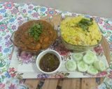 A picture of step 7 of Rajma zeera rice.