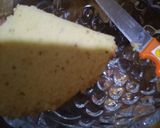 A picture of step 4 of Jelly cake custard.