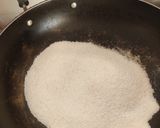 A picture of step 1 of Semolina chamcham.