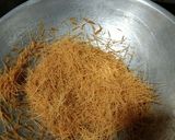 A picture of step 1 of Sevaiya kheer.
