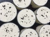 Crema de mascarpone con frutos rojos