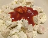 A picture of step 1 of Chicken and feta pastry parcels.