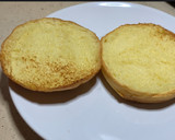 Foto del paso 8 de la receta: Hamburguesa de angus, lacón y manzana al Oporto