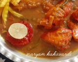 عکس مرحله 5 از دستور خورشت مرغ با رب ذغال اخته