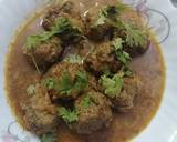 Beef kofta curry (meat balls) recipe step 6 photo