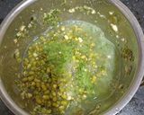 A picture of step 1 of Moong Bean Dhokla.
