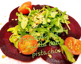 Foto del paso 4 de la receta: Ensalada de rúcula y remolacha con pistachos