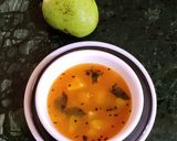 A picture of step 3 of Green Mango Soup.