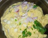 A picture of step 4 of Spicy moong daal bites.