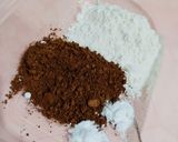 Foto langkah ke 4 dari resep Brownies Kukus.