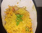 A picture of step 4 of Chatpati Bhel.
