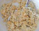 Veggie fritters and poached egg in a bun recipe step 2 photo