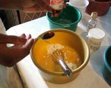 A picture of step 1 of Sponge Cake #mysecretbaking.