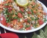 A picture of step 3 of Sprouted Moong Bean salad.