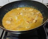 Foto del paso 6 de la receta: Pollo a la mostaza con verduras y salsa blanca